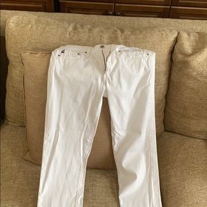 White jeans super cute. Not too skinny